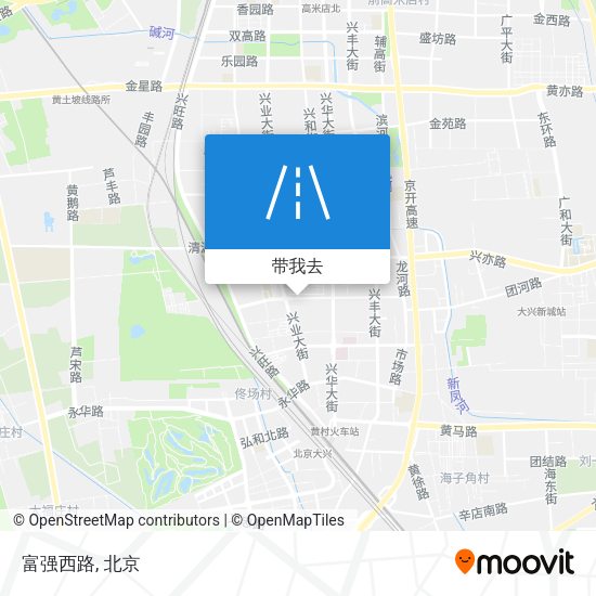 富强西路地图