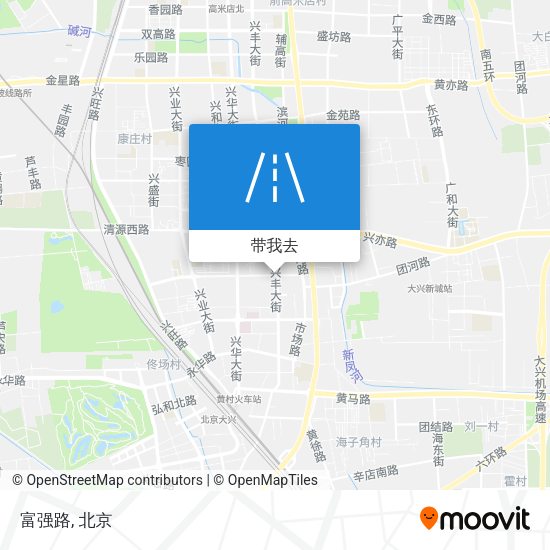 富强路地图
