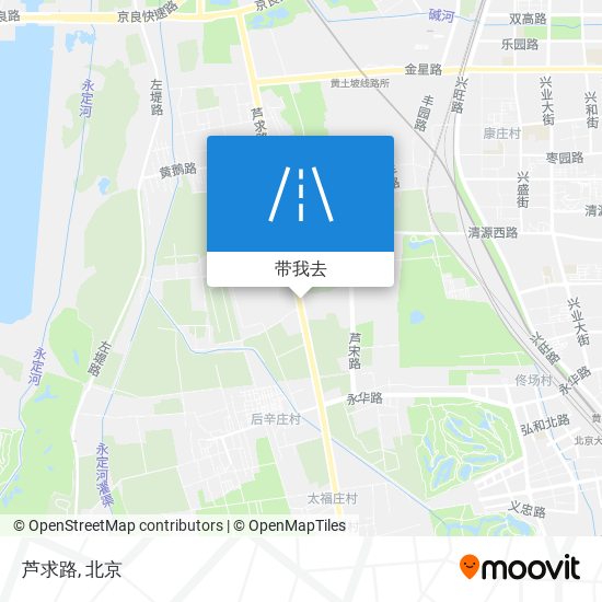 芦求路地图