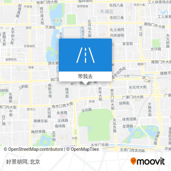好景胡同地图