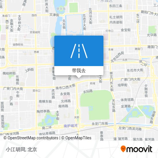 小江胡同地图