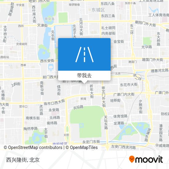 西兴隆街地图