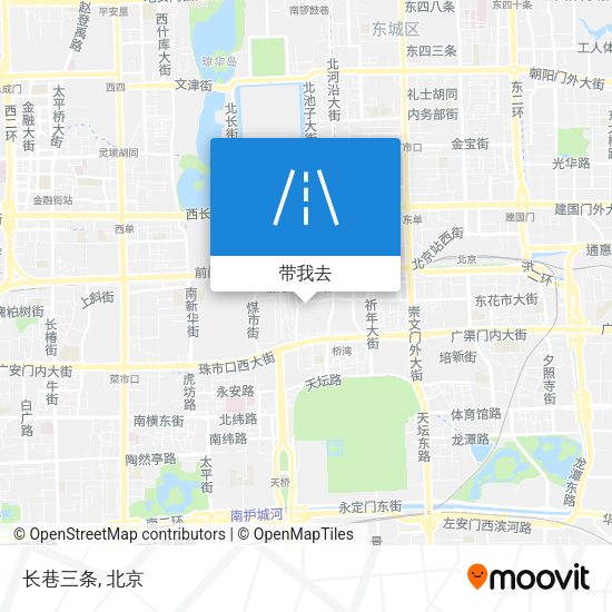 长巷三条地图