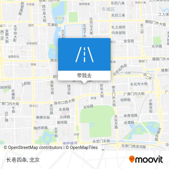 长巷四条地图