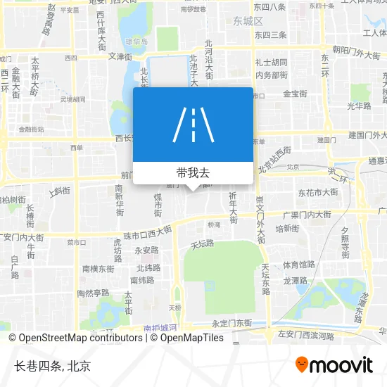 长巷四条地图