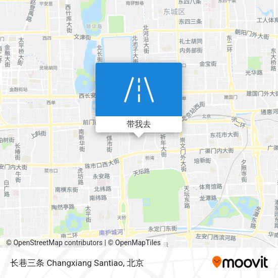 长巷三条 Changxiang Santiao地图