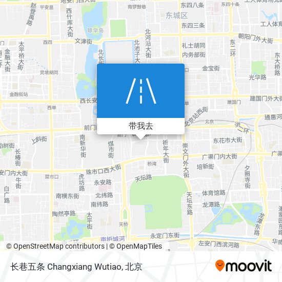 长巷五条 Changxiang Wutiao地图