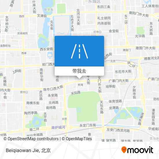 Beiqiaowan Jie地图