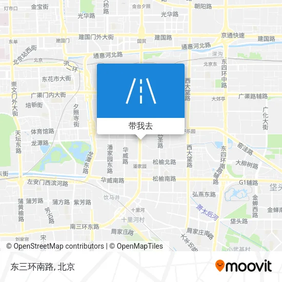东三环南路地图