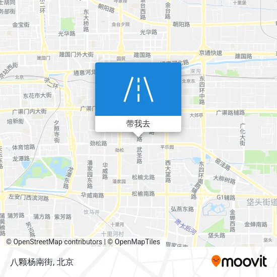 八颗杨南街地图