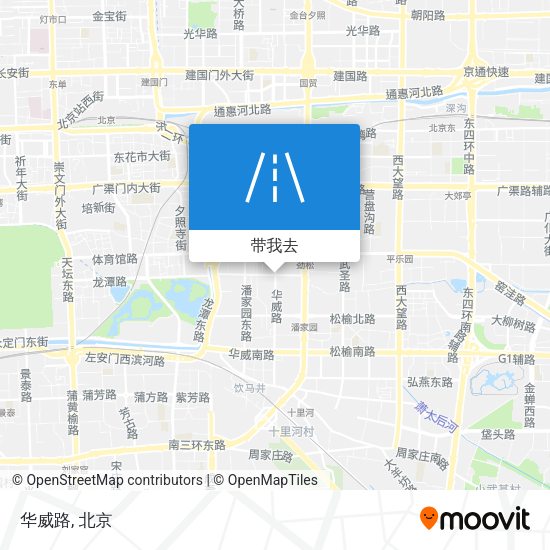 华威路地图