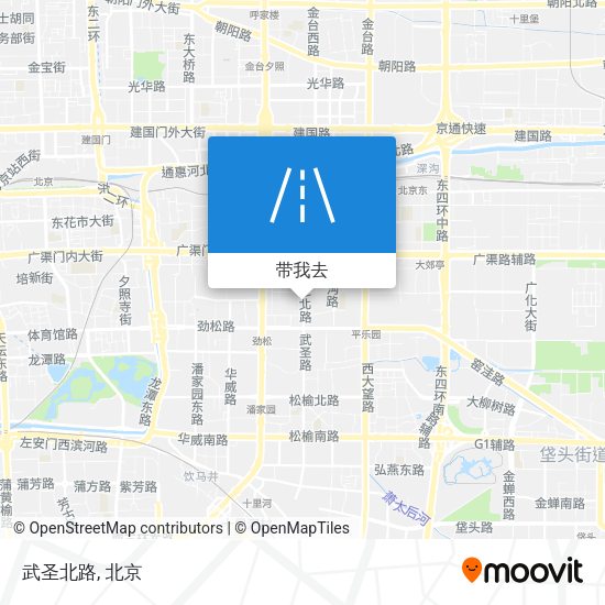武圣北路地图