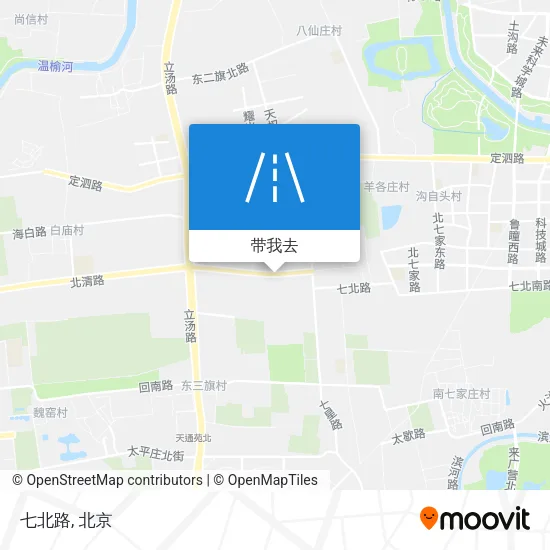 七北路地图