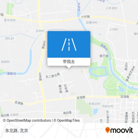 东北路地图