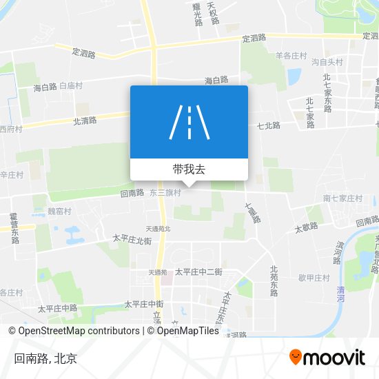 回南路地图