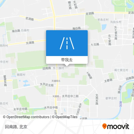 回南路地图