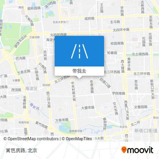 篱笆房路地图