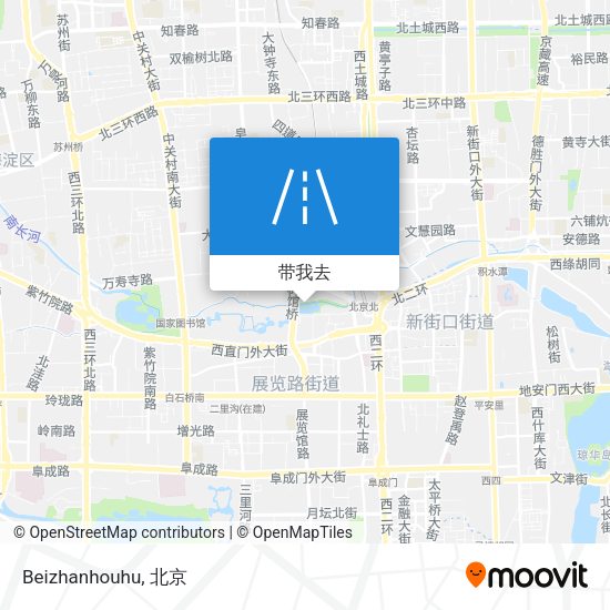 Beizhanhouhu地图