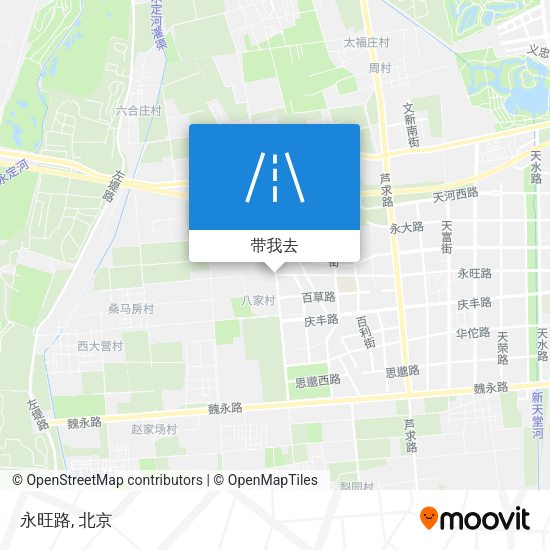 永旺路地图