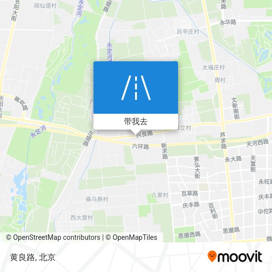 黄良路地图