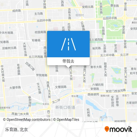 乐育路地图