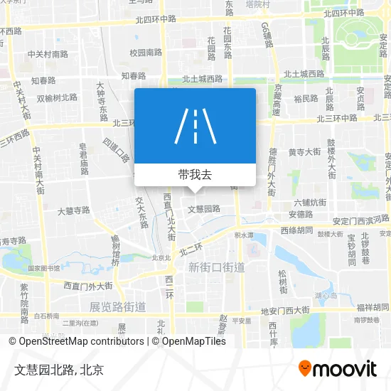 文慧园北路地图