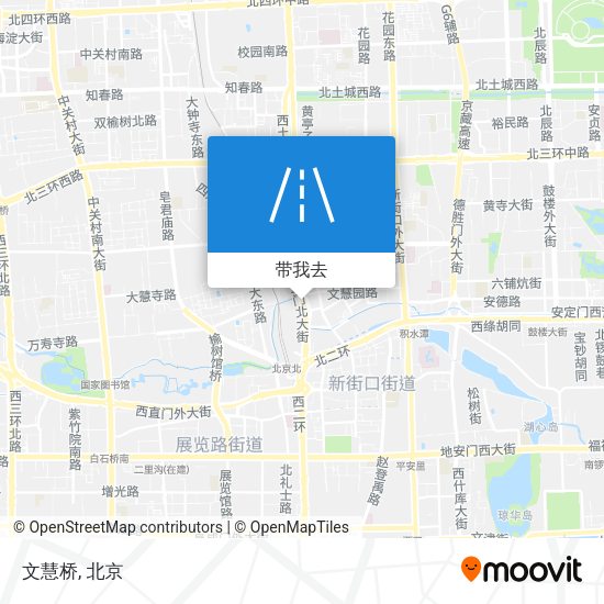 文慧桥地图