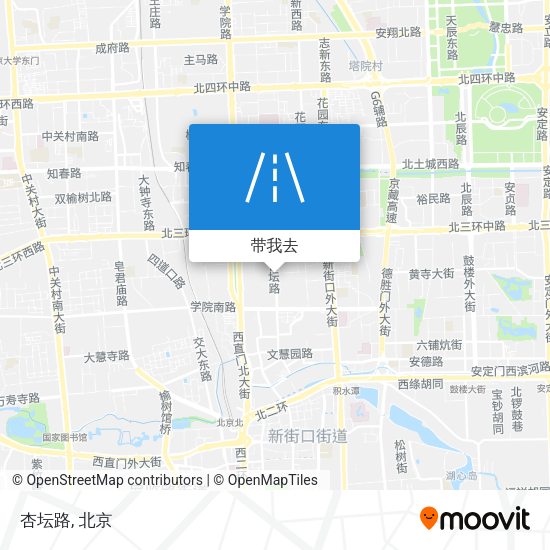 杏坛路地图