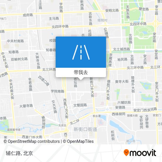辅仁路地图