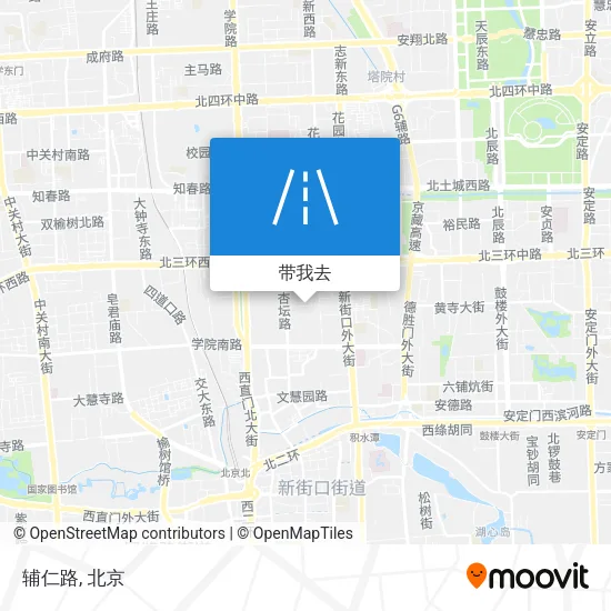辅仁路地图