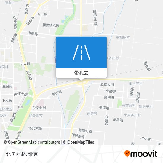 北房西桥地图