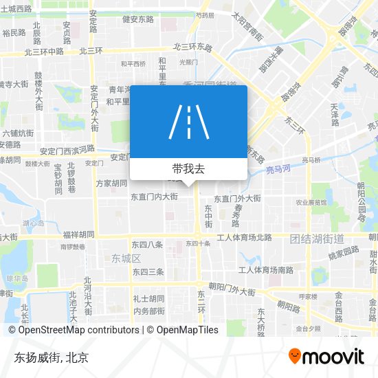 东扬威街地图