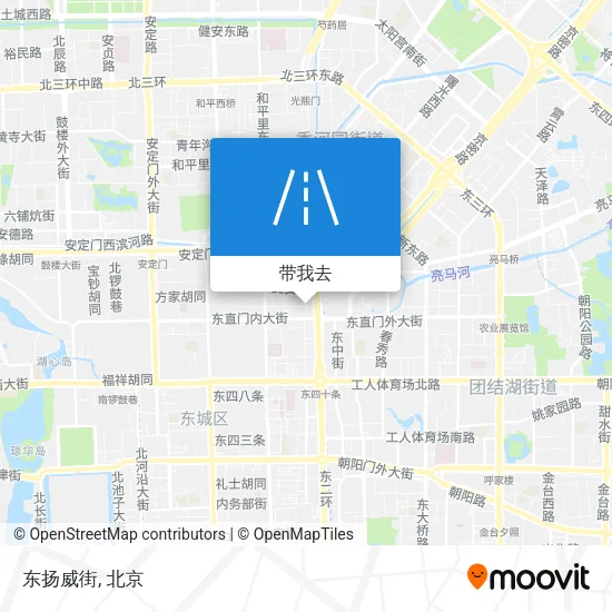 东扬威街地图