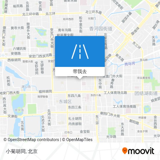 小菊胡同地图