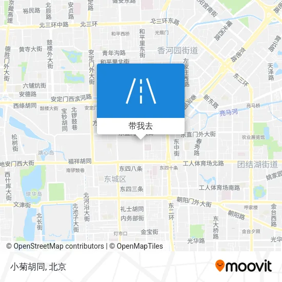 小菊胡同地图