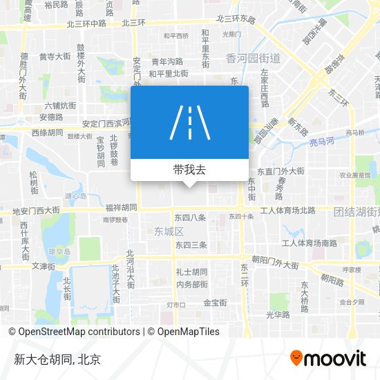 新大仓胡同地图