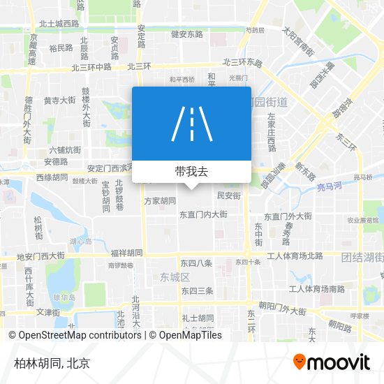 柏林胡同地图