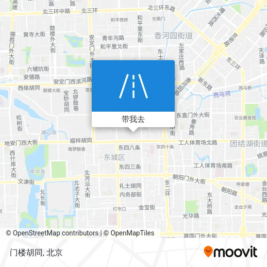门楼胡同地图