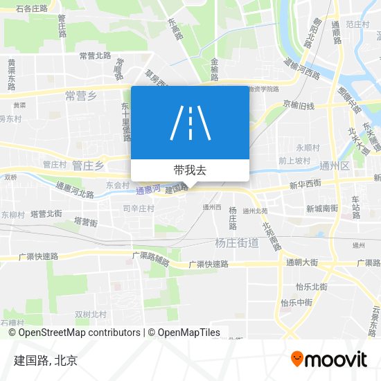 建国路地图