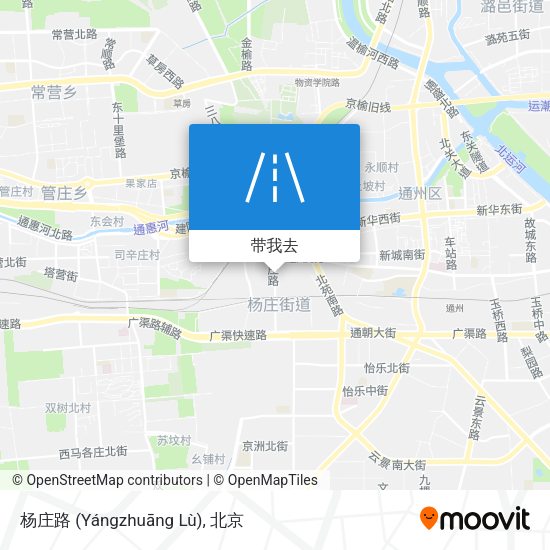 杨庄路 (Yángzhuāng Lù)地图