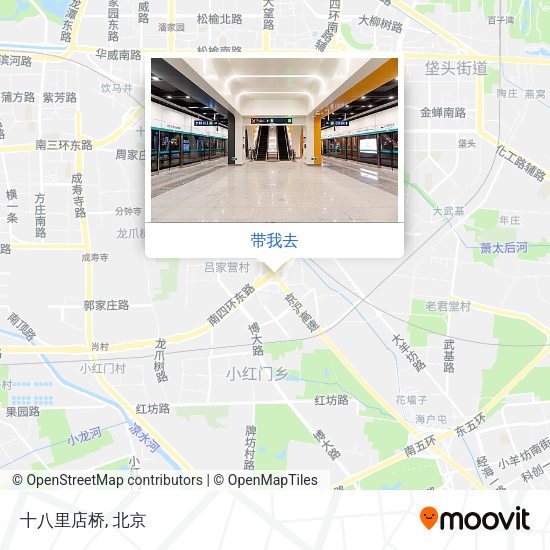 十八里店桥地图