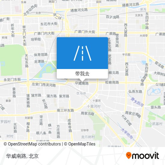 华威南路地图