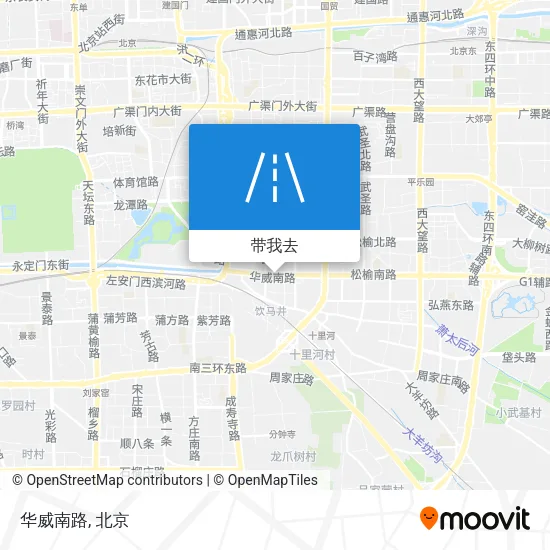 华威南路地图