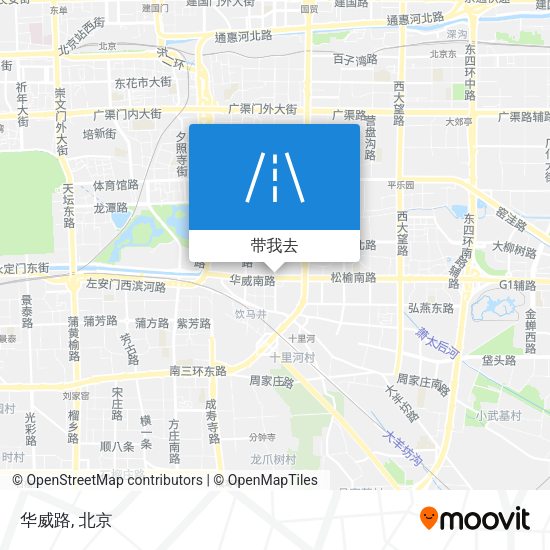 华威路地图