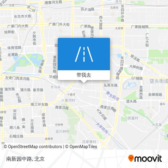 南新园中路地图