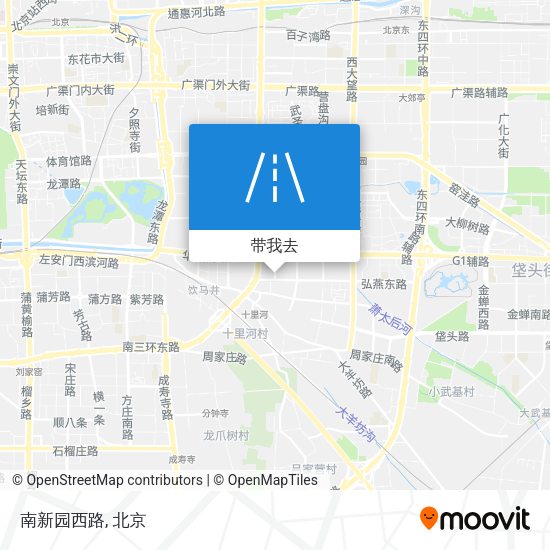 南新园西路地图