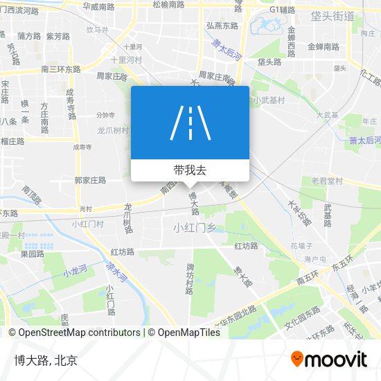 博大路地图