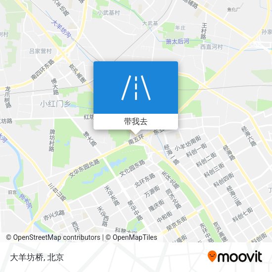 大羊坊桥地图