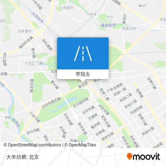 大羊坊桥地图