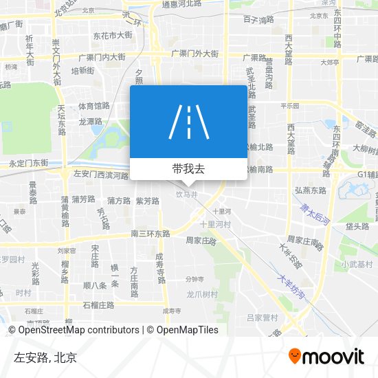 左安路地图